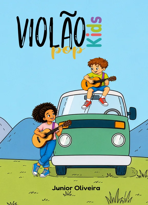 Capa do livro Violão Pop Kids Vol. 1